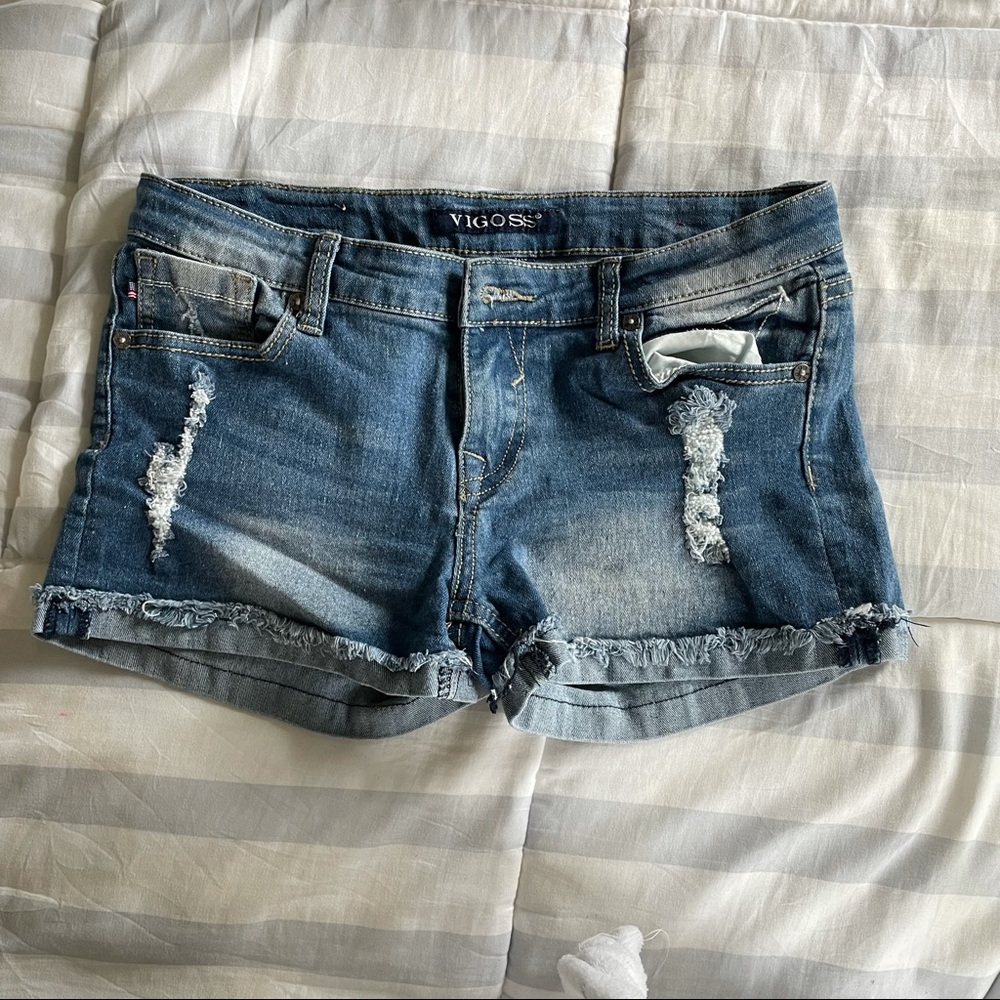 jean shorts
